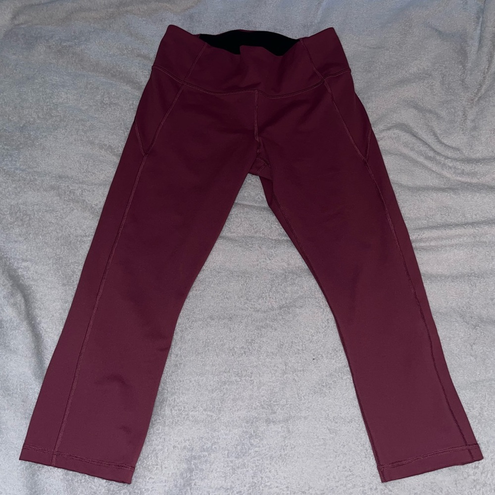 Under Armour 3/4 length high waist leggings